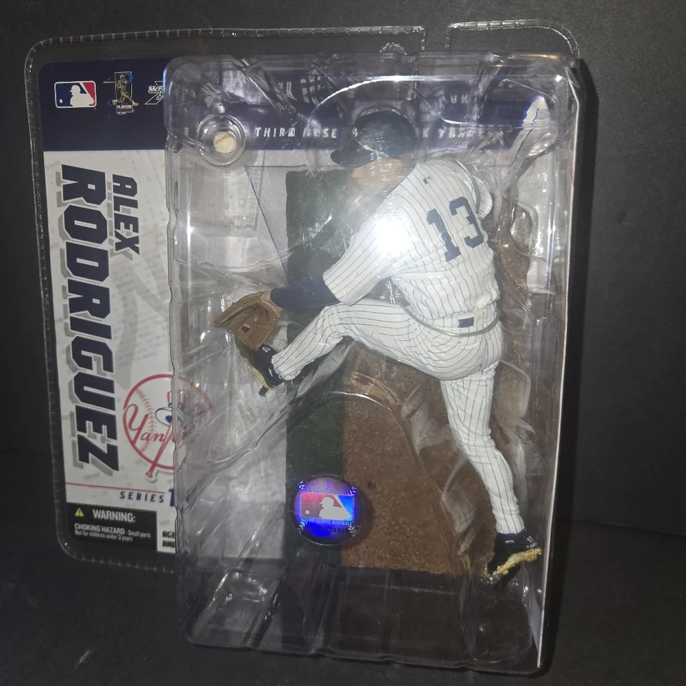 VINTAGE NEW YORK YANKEES MLB BASEBALL ALEX RODRIGUEZ #13 FIGURINE SEALED IN PKG